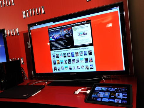 Netflix is now available on over 700 devices, including Internet-connected TVs and game consoles.