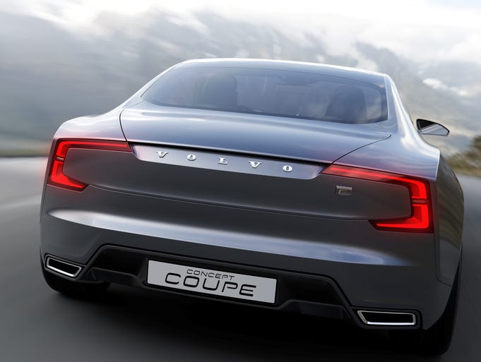 Volvo Concept Coupe is the first design by <br />Volvo's new Senior Vice President of Design, Thomas Ingenlath. He says it telegraphs the next generation of Volvo models, starting with the XC90 in 2014.