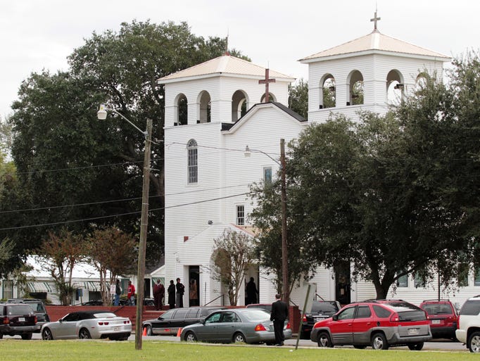 The funeral service for former UL and Minnesota Viking