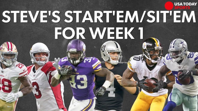 Here are our staff predictions for Week 1 of the NFL season.