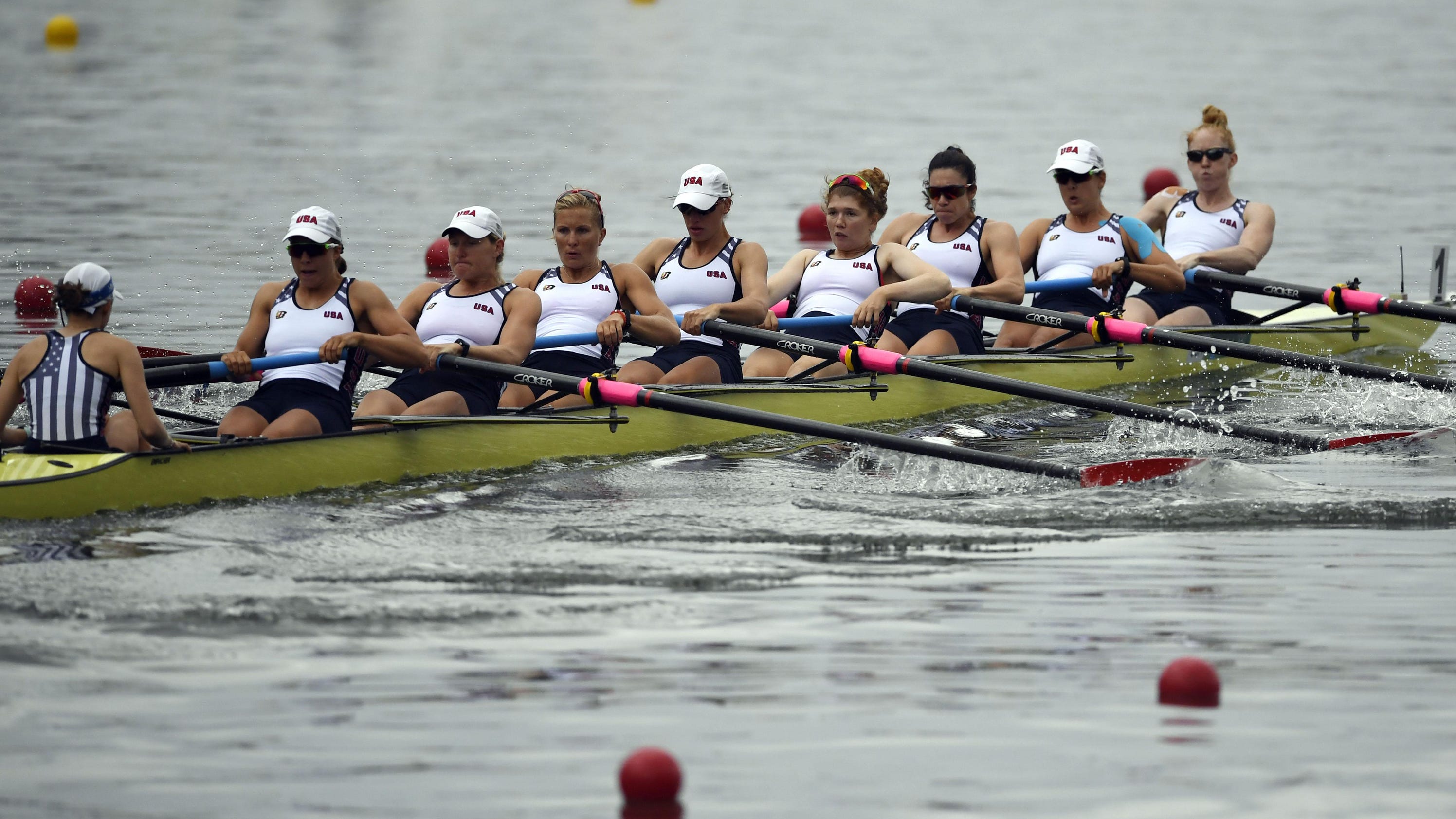 Katelin Snyder has best seat for gold medal with U.S. women’s rowing