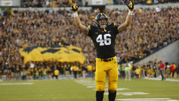 Iowa Tight End George Kittle Wows At NFL Combine