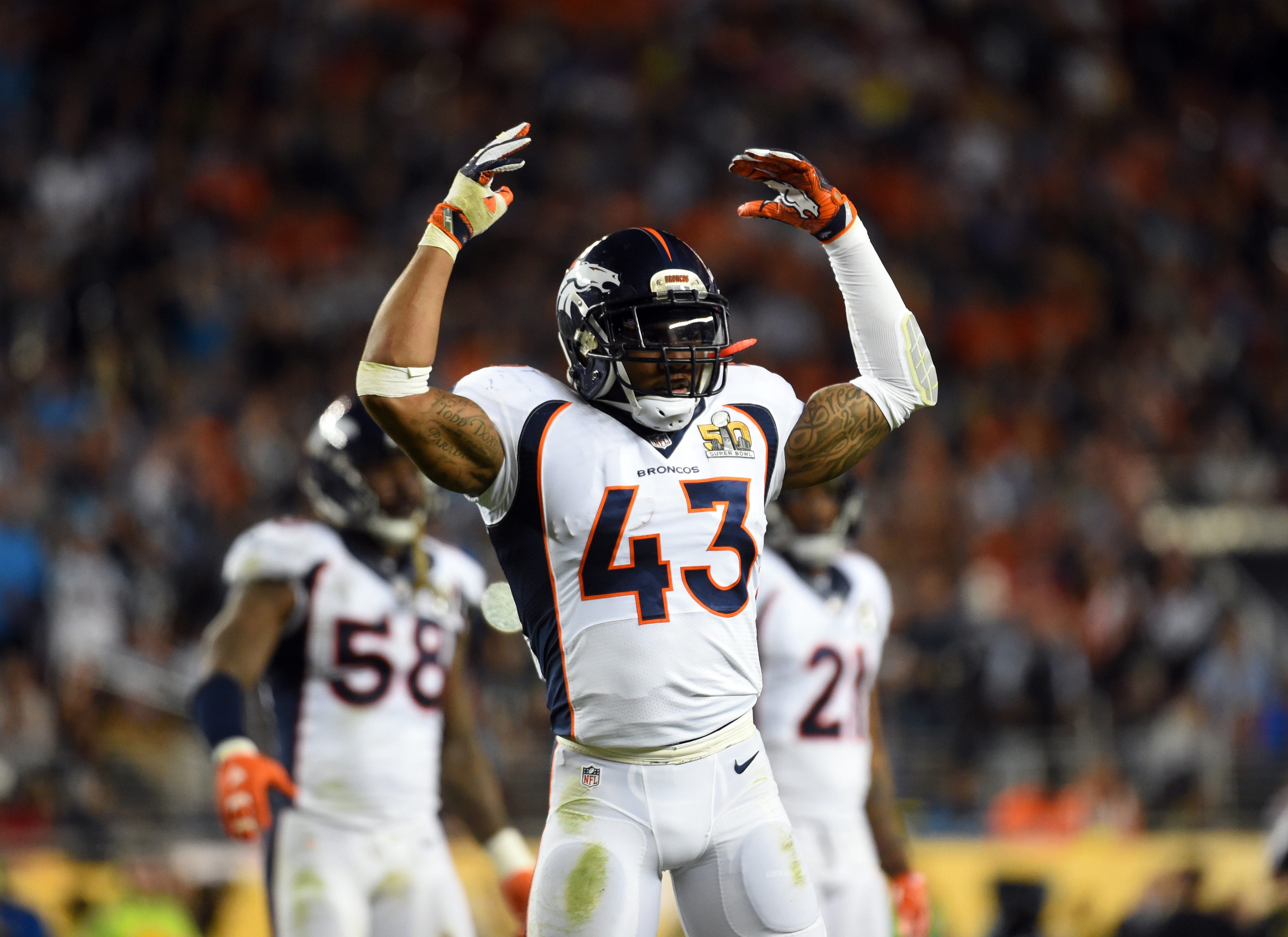 Broncos mock Panthers for flashy ways after Super Bowl win