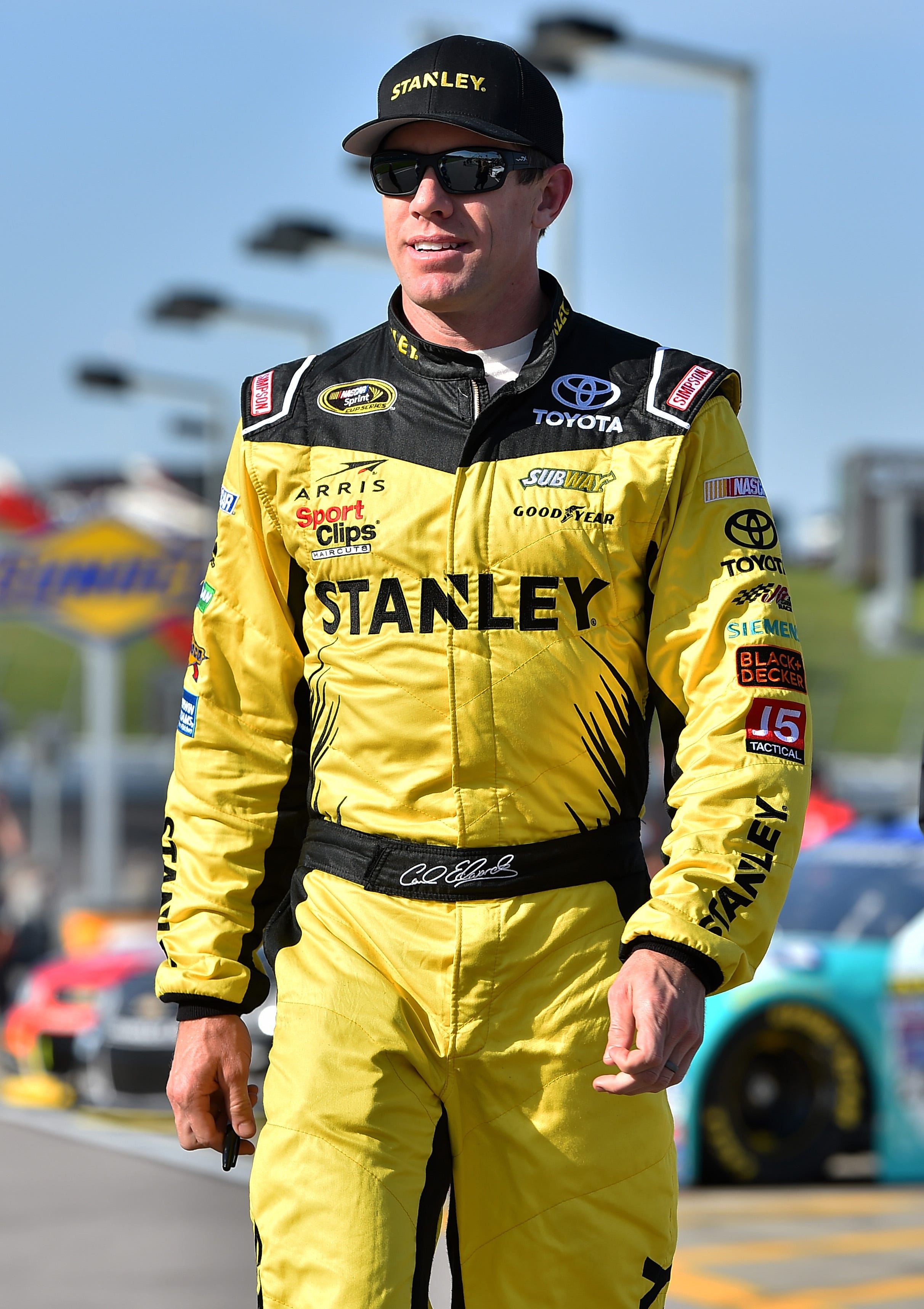 NASCAR's Carl Edwards flying high to better life