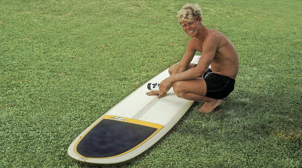 gary propper hobie surfboard