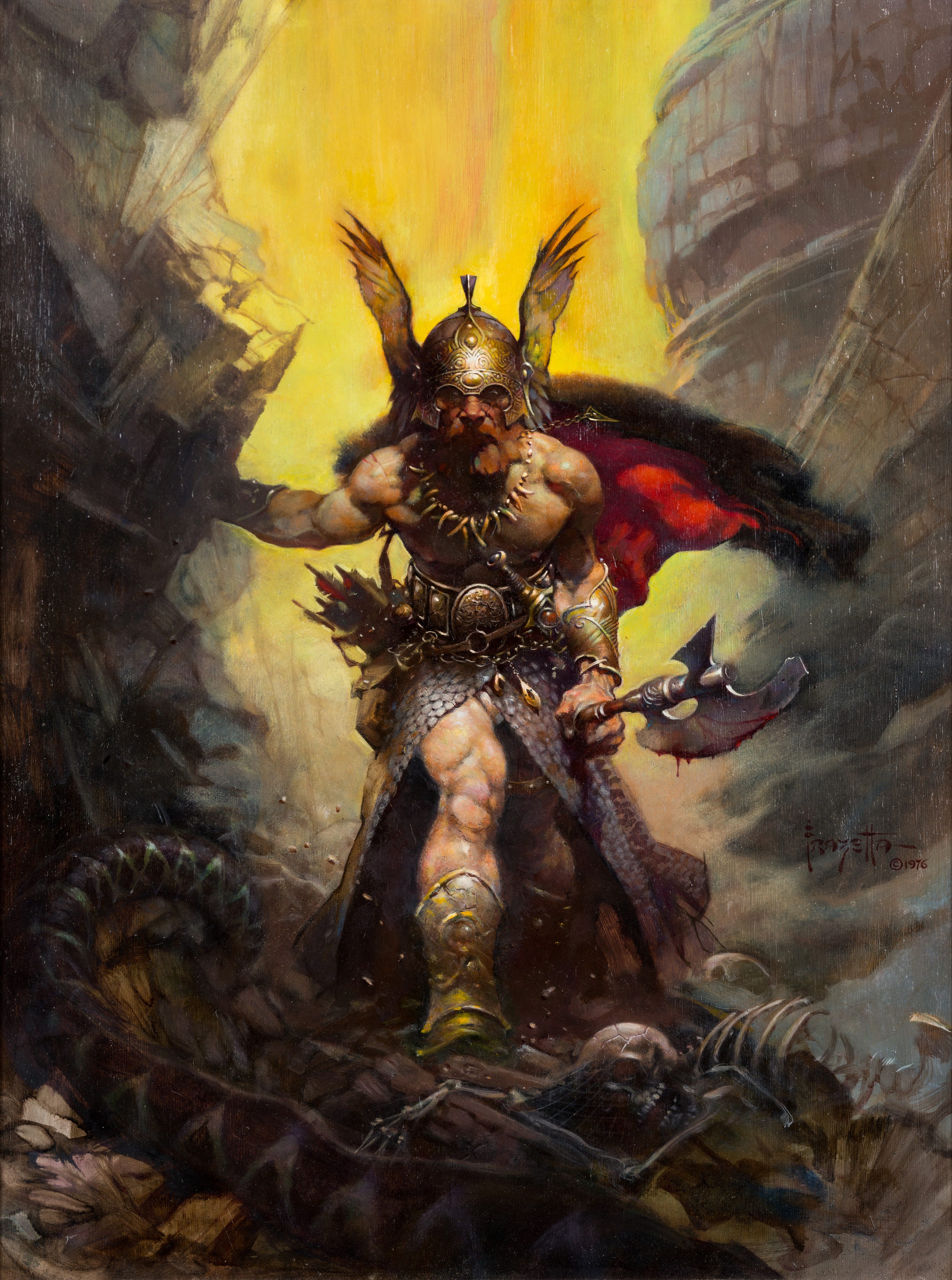 Fantasy Art By Frank Frazetta 6420