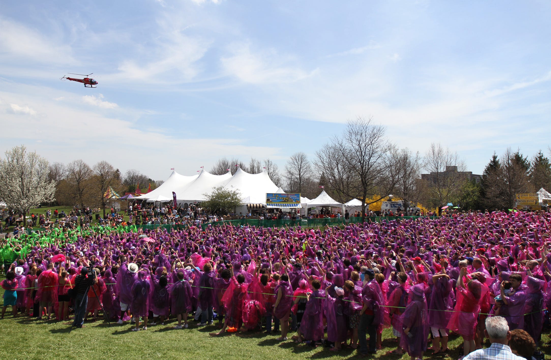 World record falls at Lilac Festival