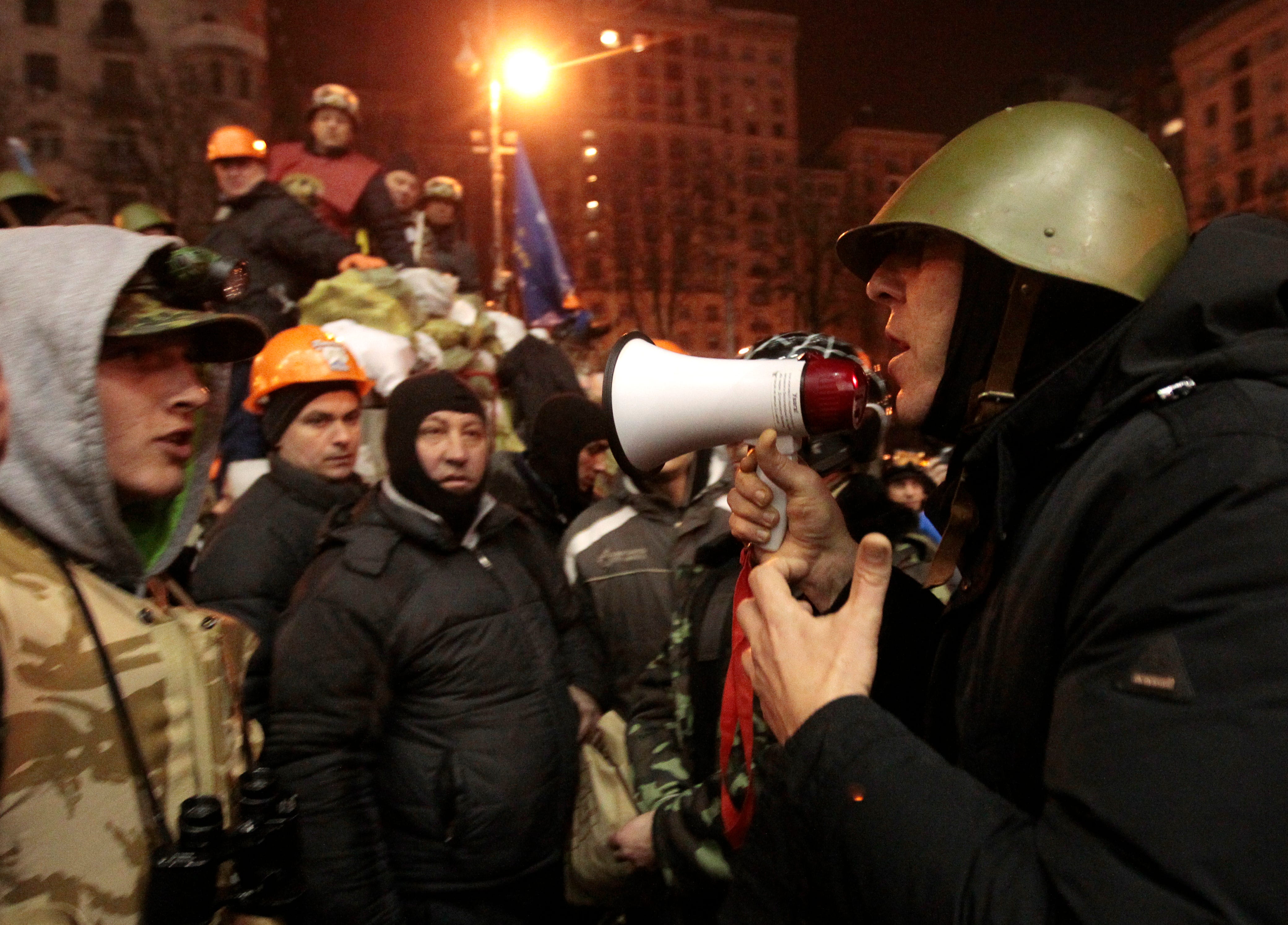 of Ukraine protests Let parliament lead