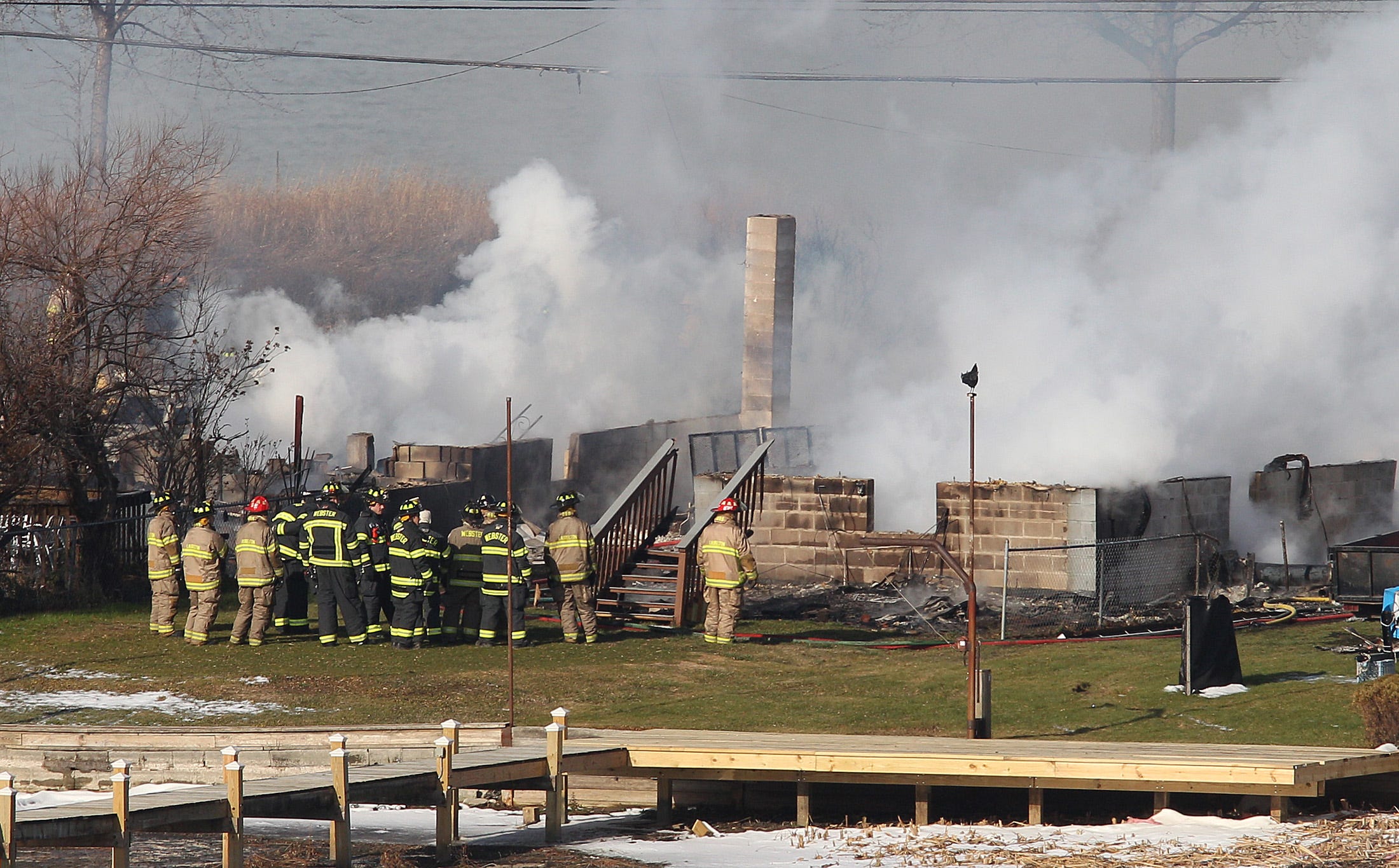 4 Firefighters Shot 2 Killed At Webster N Y Fire