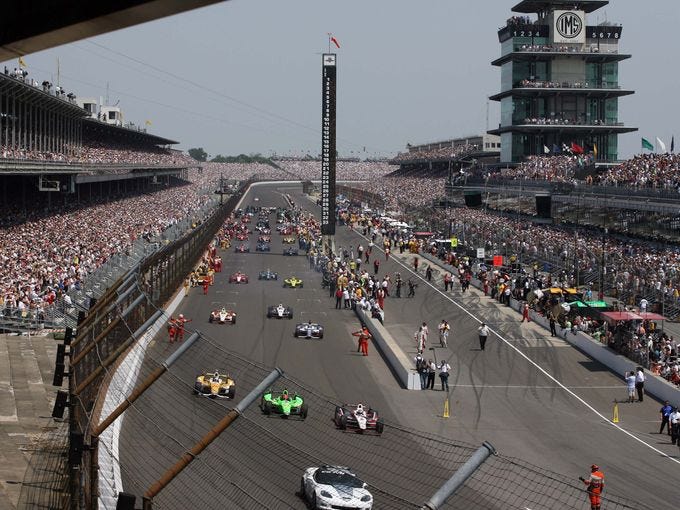 May 19, 2012. 2012 Indy 500 Starting Grid: Ryan Briscoe Sits In Pole Position In 2012. The  complete starting grid is below, and a picture-heavy layout with.