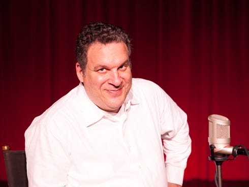 Comedian Jeff Garlin hosts the podcast 