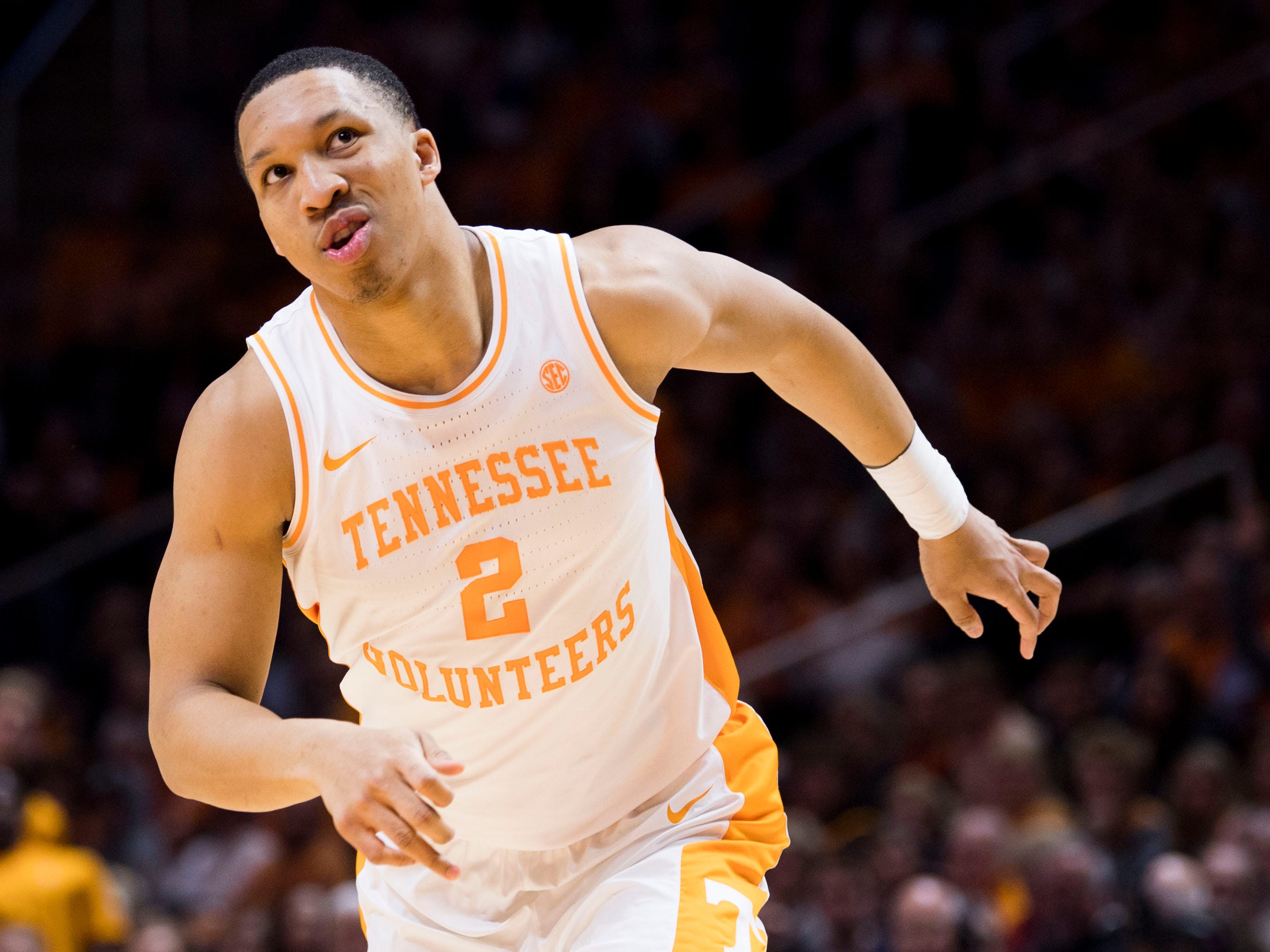 is tennessee basketball"s grant williams in line to repeat as