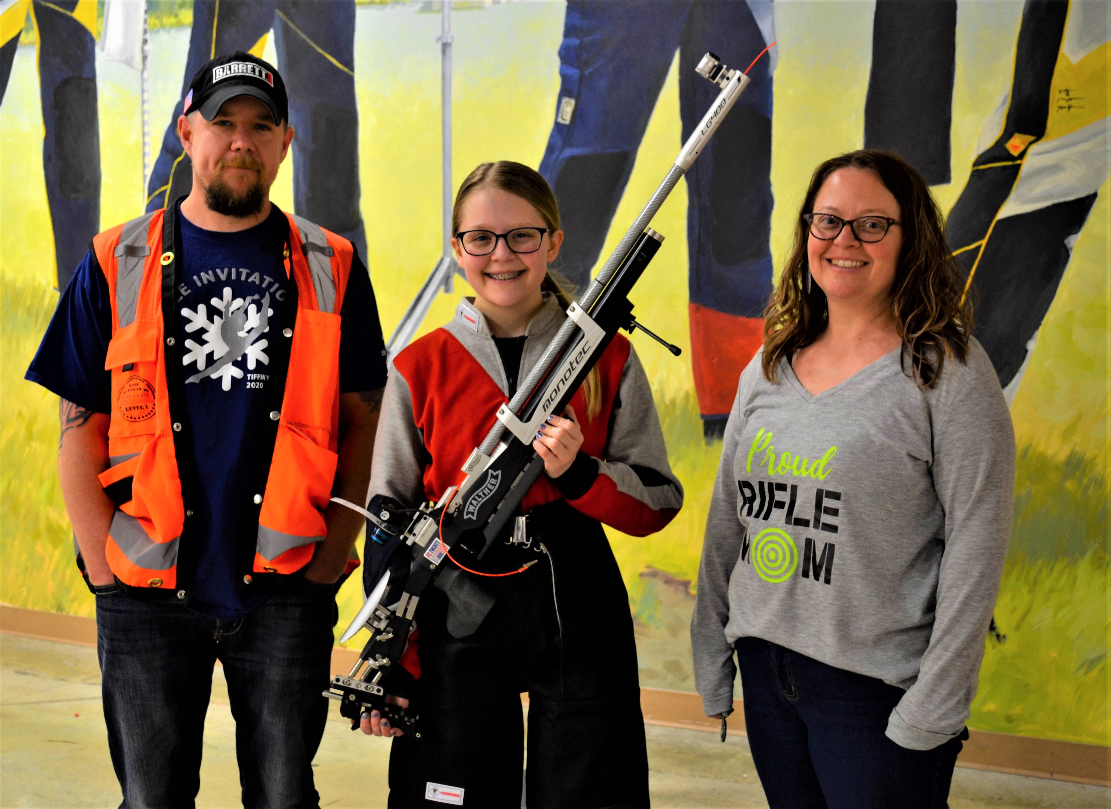 matt muzik, left, is forming a youth marksmanship team in rural