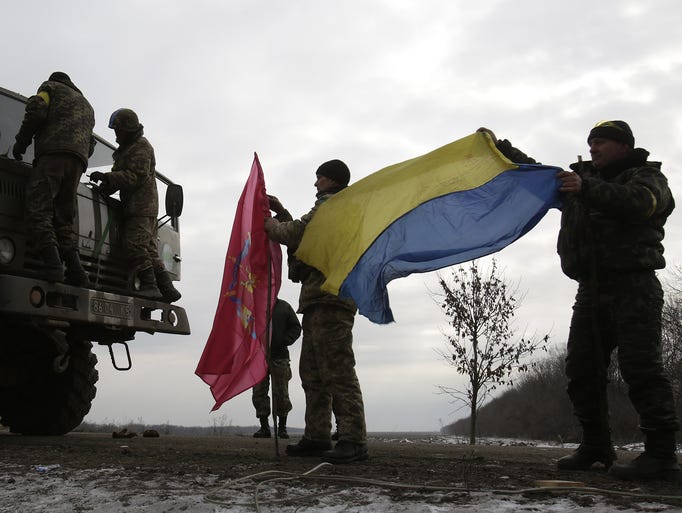 Ukraine Government Battles Pro Russia Rebels