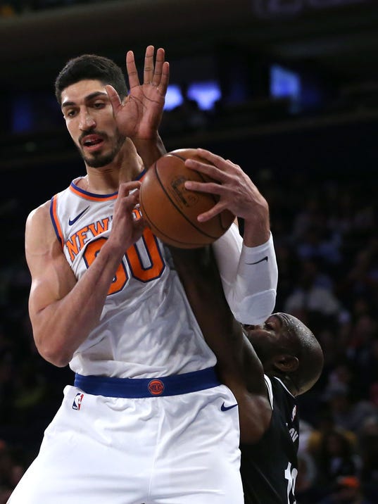 Knicks' Enes Kanter working on chemistry with Kristaps 