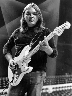 Rock guitarist Ed King of the Southern rock band Lynyrd