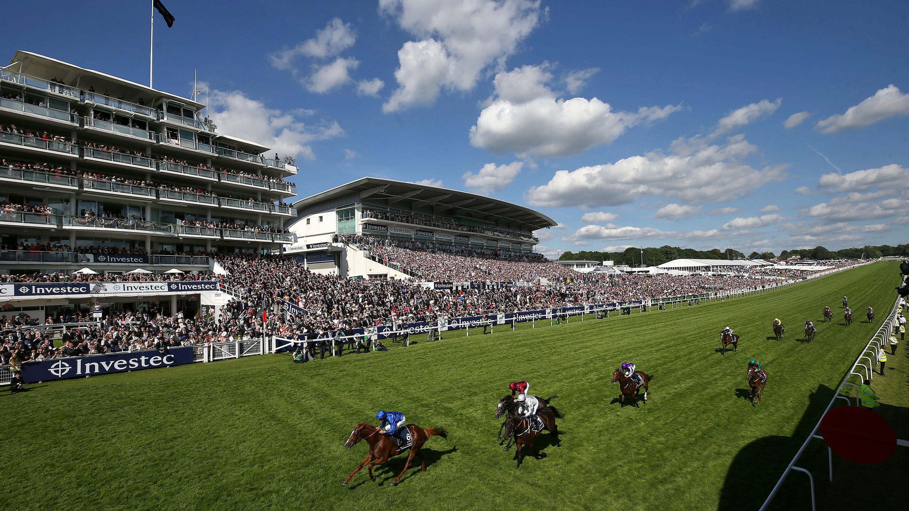 Dubaiowned Godolphin stable claims 1st English Derby win