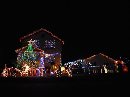 Christmas music lights up Marine City home