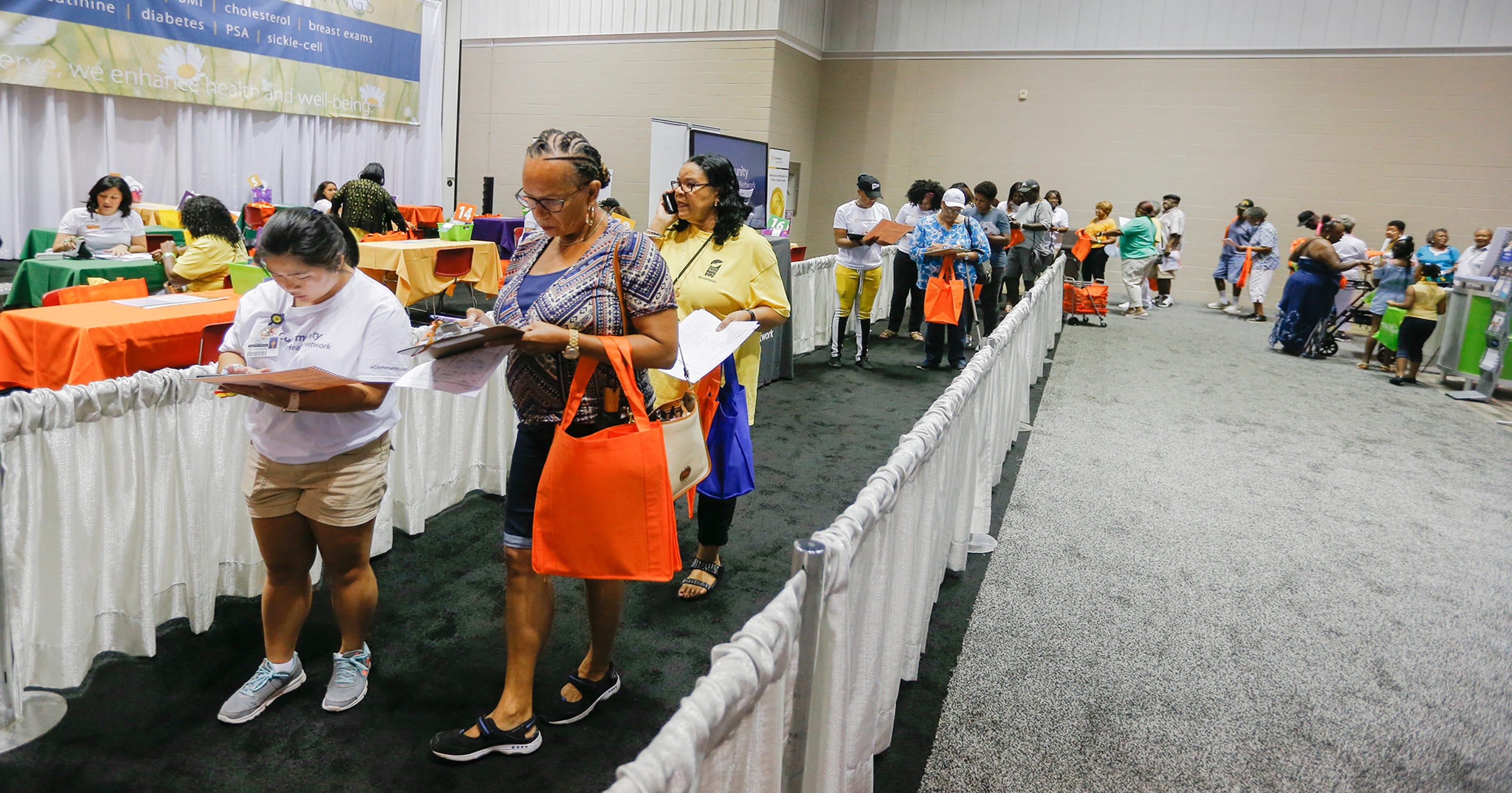 Black Expo's health fair offers free vaccinations, testing all weekend