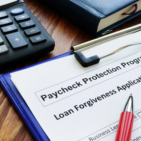 Paycheck Protection Program loan forgiveness appli