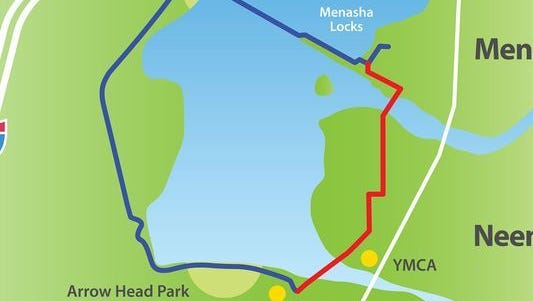 Loop The Lake Trail Map Loop The Lake: Neenah, Menasha Prepare For Trail Opening