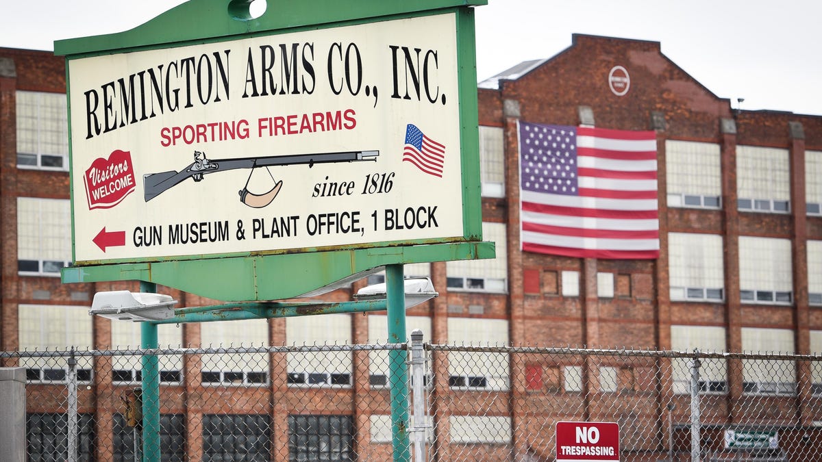 A total of 717 workers at the Remington Arms plant in Ilion face layoffs by around late September as the company goes through bankruptcy proceedings, according to a layoff notice filed to the state Department of Labor.