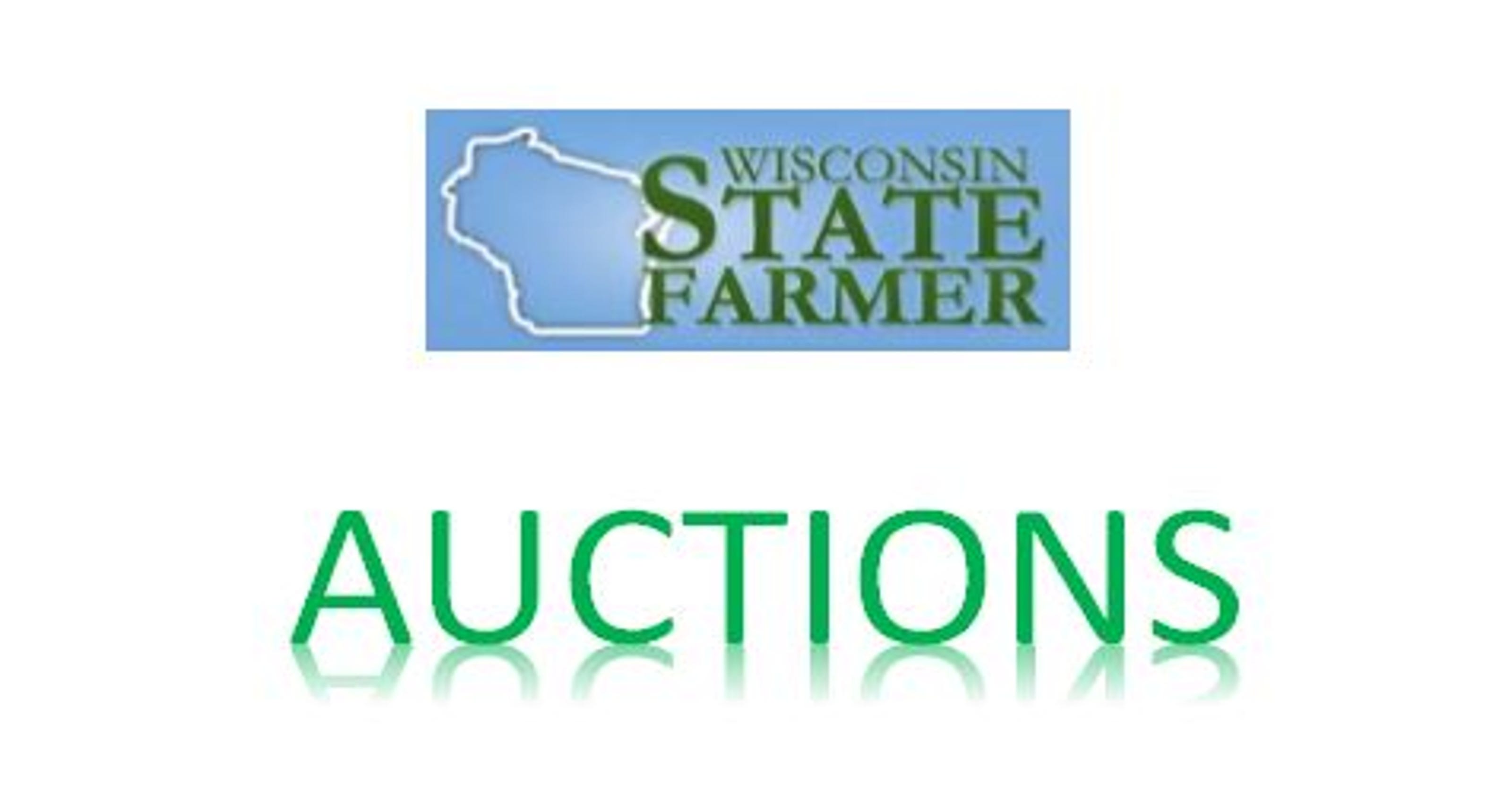 Auctions in this week s Wisconsin State Farmer