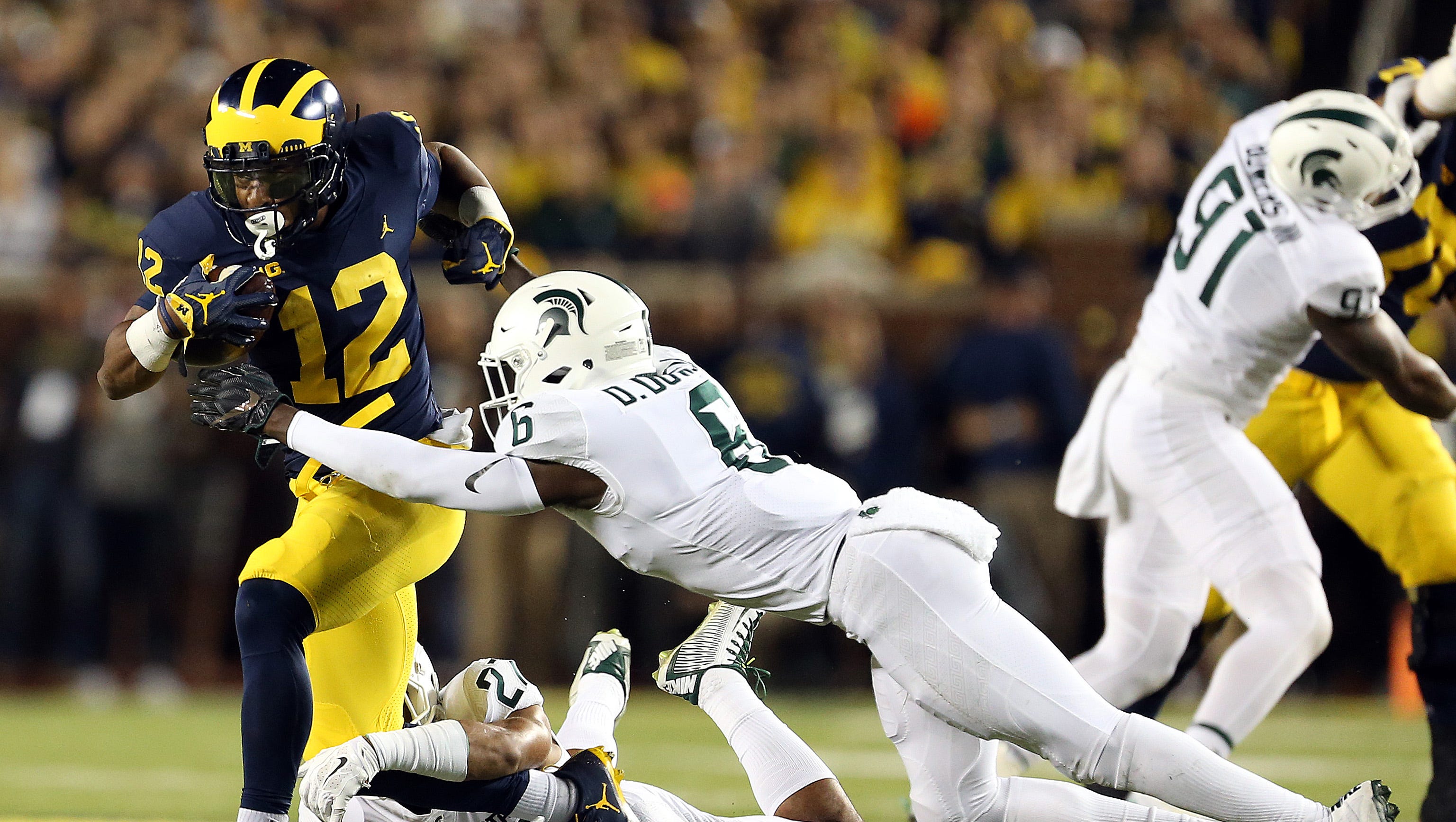 Michigan Football Vs. Michigan State Kickoff At Noon Oct. 20