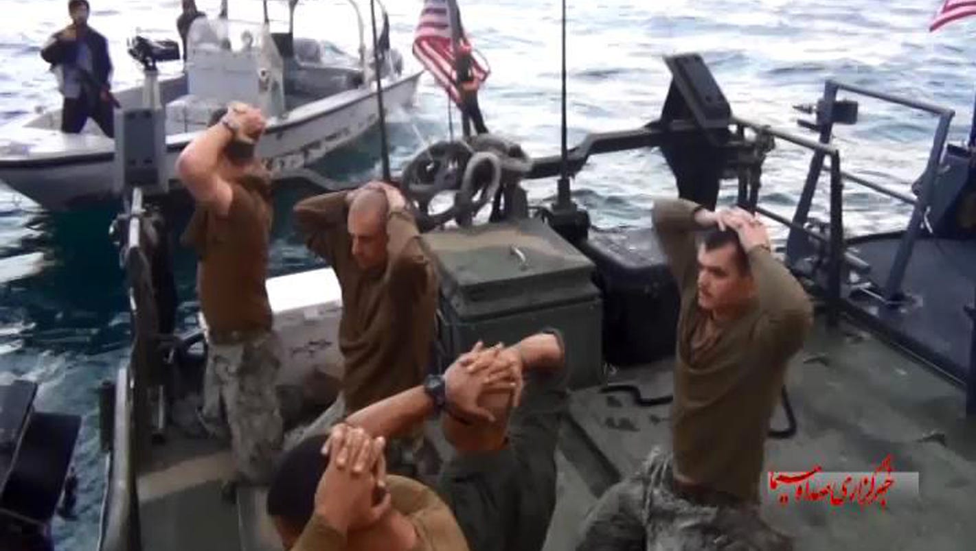 Navy Report Crews Detained By Iran Were Derelict In Their Duties