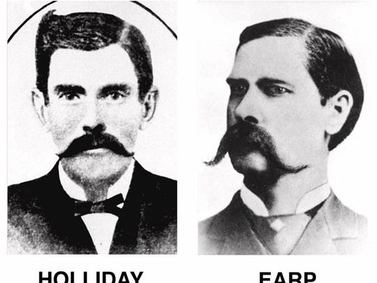 OCT 26.: On this date in 1881, Wyatt, Virgil and Morgan