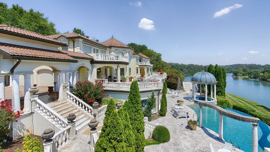 Tennessee Mansion Villa Collina Knoxville Back Up For Sale Now For 15m