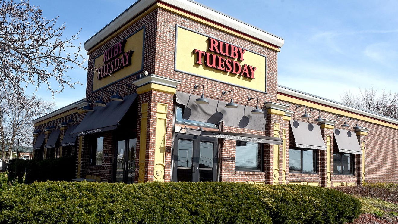 Ruby Tuesday closing 185 restaurants, files Chapter 11 bankruptcy
