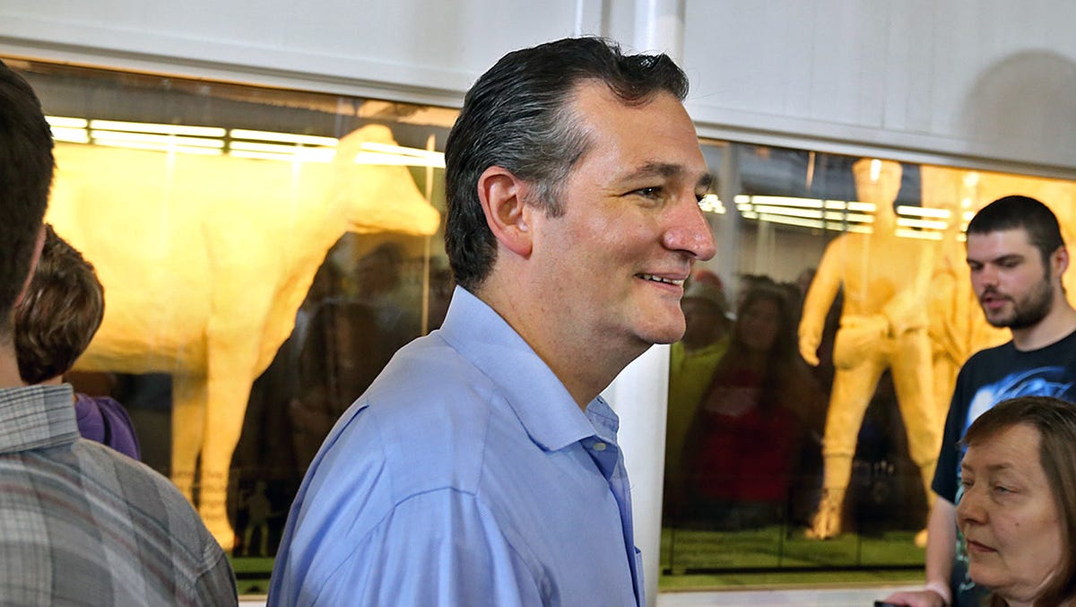 14 Photos Sen Ted Cruz At The Iowa State Fair 