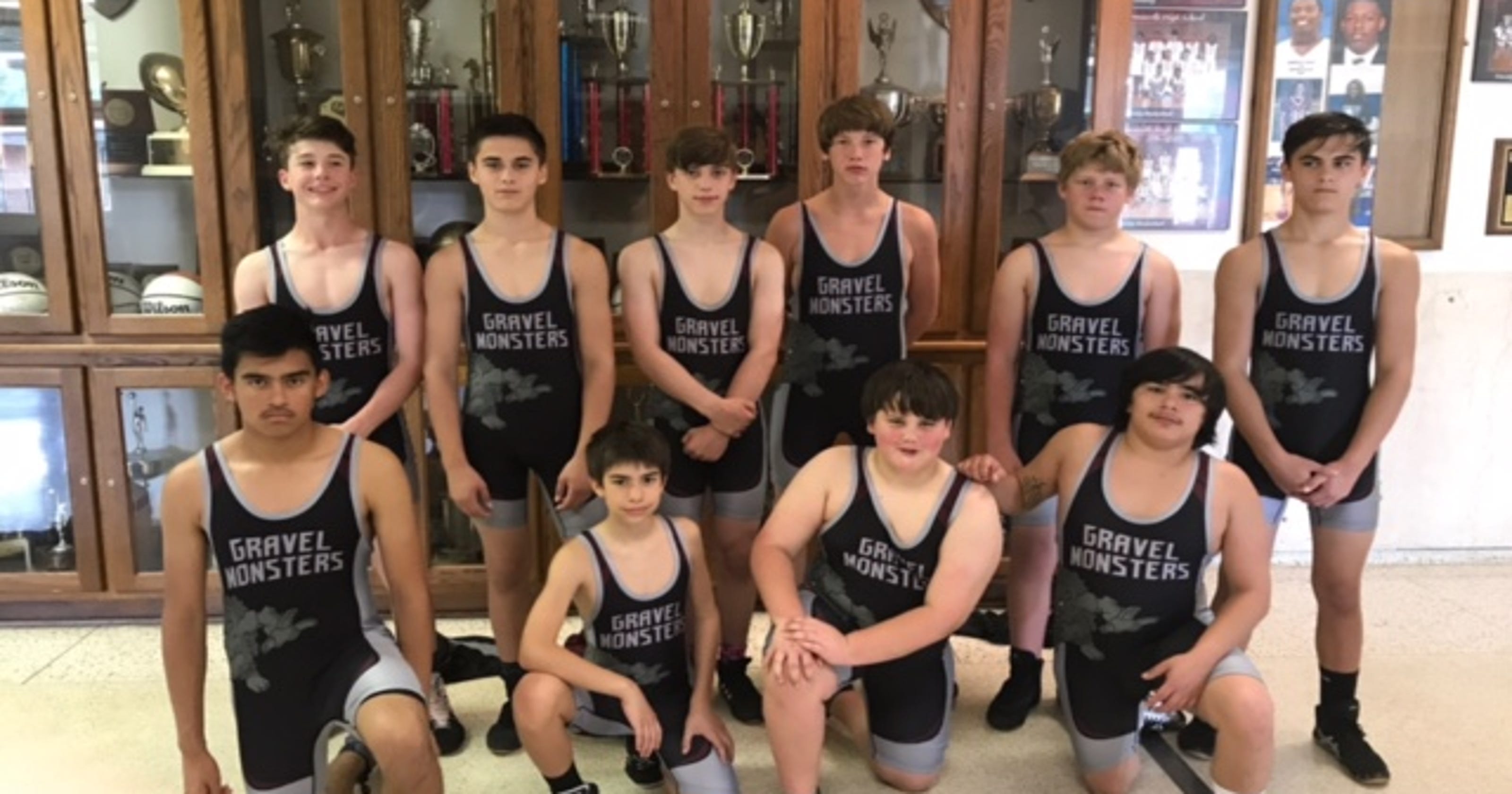Wrestling heats up the gym at Owen Middle School