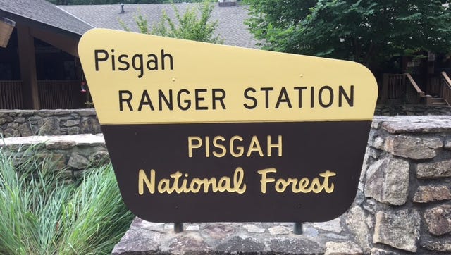 Thieves Arrested For Break Ins In Pisgah National Forest   636403808950598164 Forest Service Sign Karen.JPG