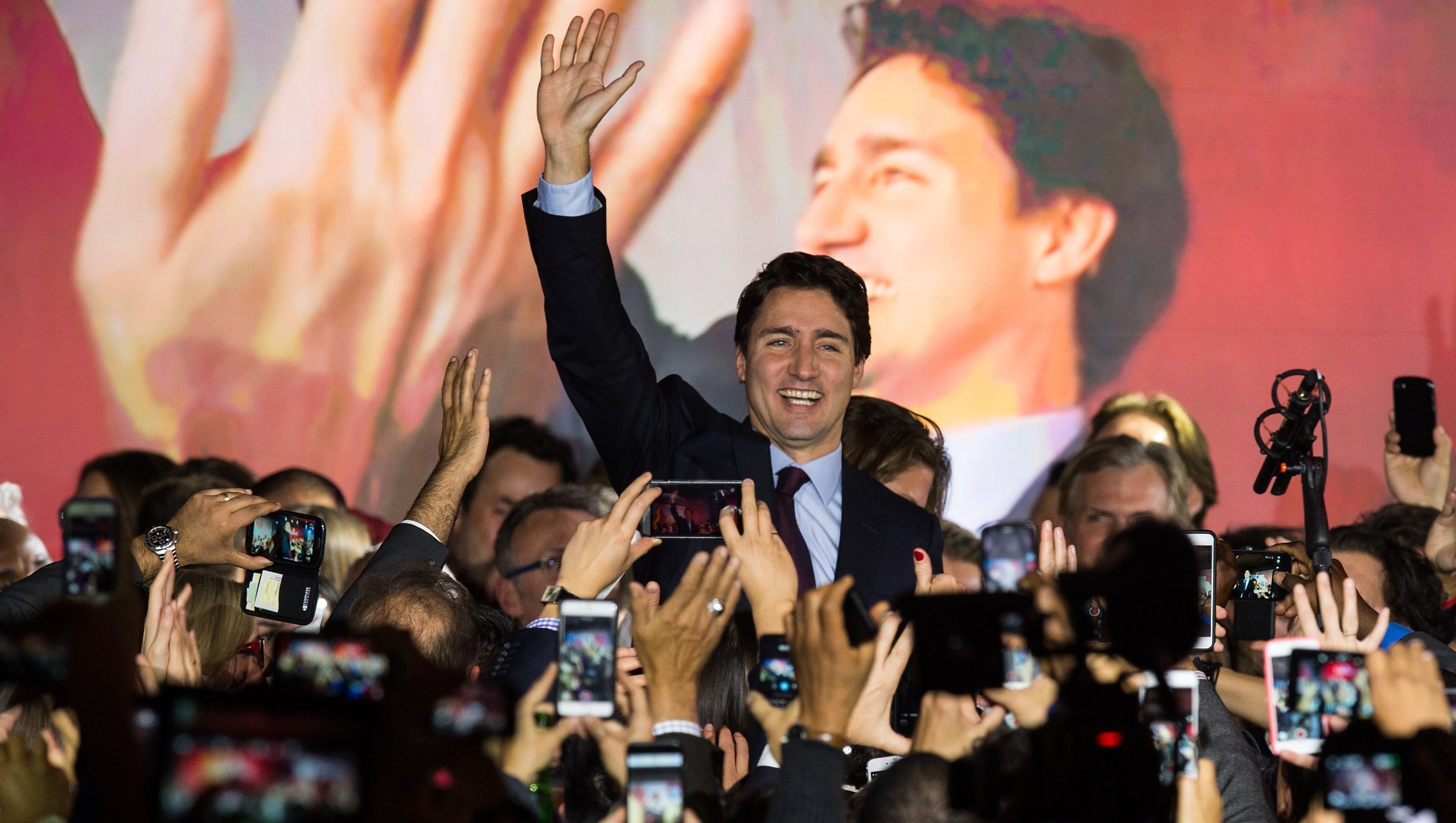 Justin Trudeau, Canada's Liberal Party End Prime Minister Stephen ...