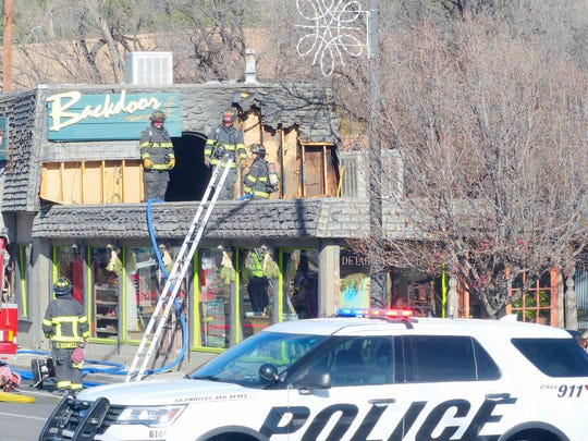 Fire breaks out at The Back Door in Ruidoso
