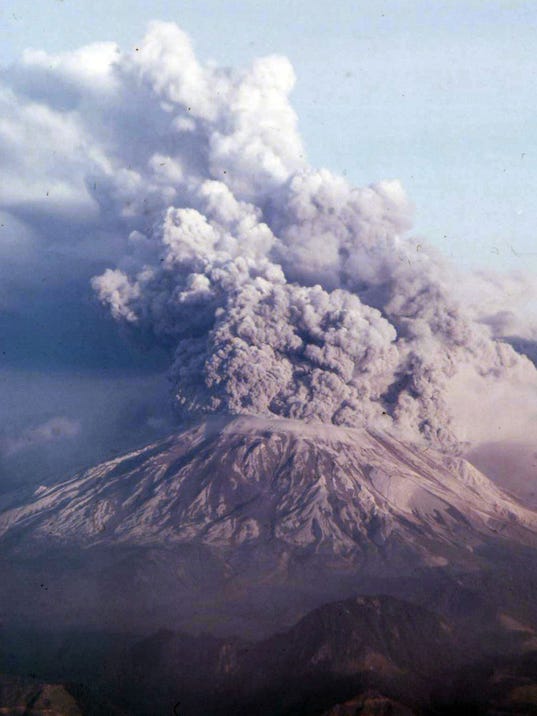 'House-size boulders' when Mt. St. Helens erupted, recalls pilot