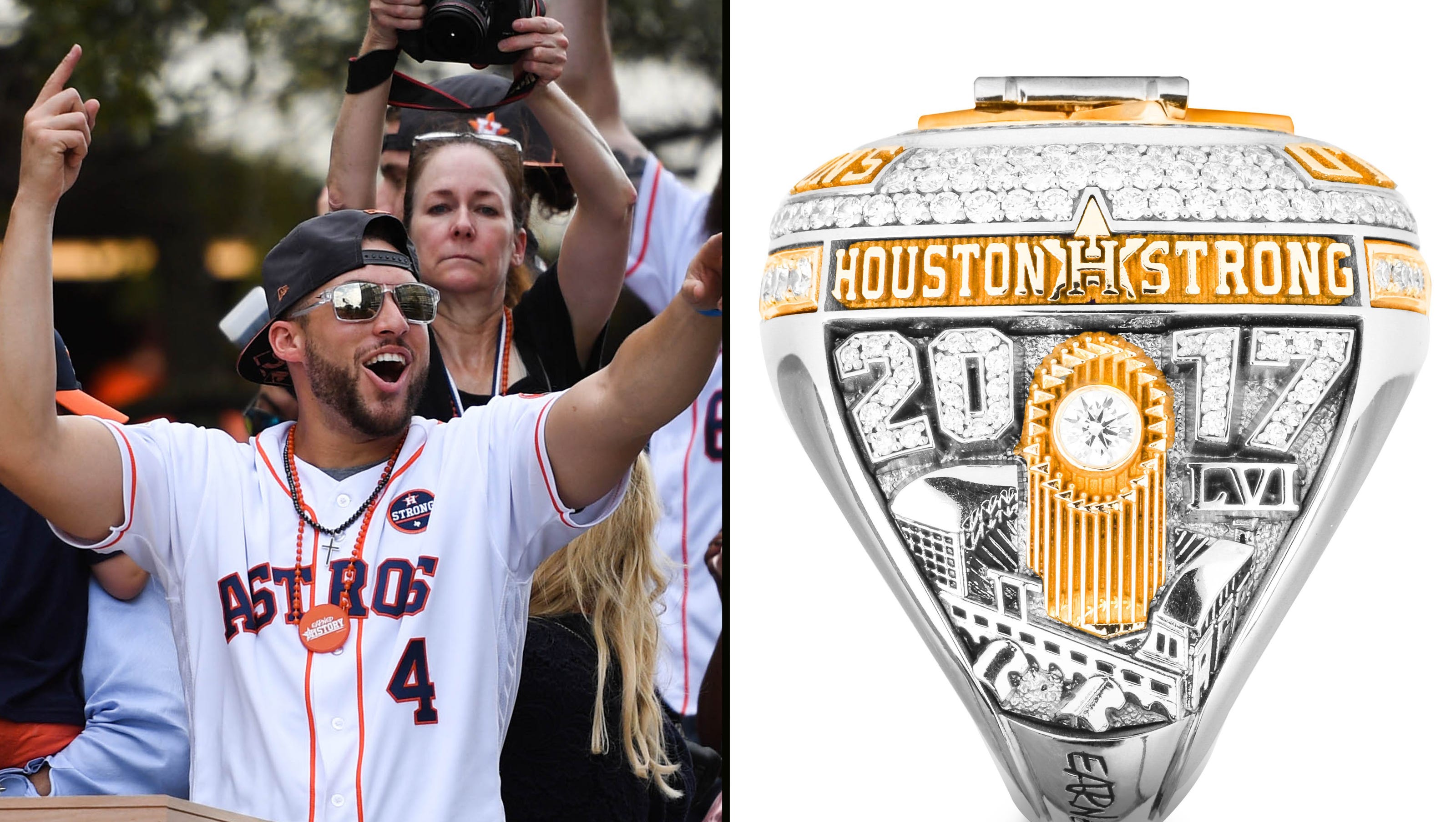 10 amazing details on Astros' World Series rings