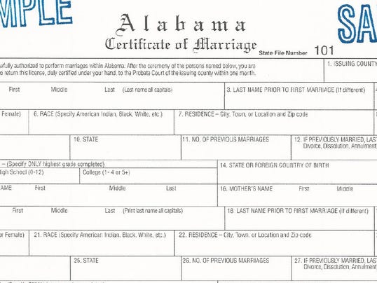 ADPH Issues New Marriage Certificates Following Court Decisions