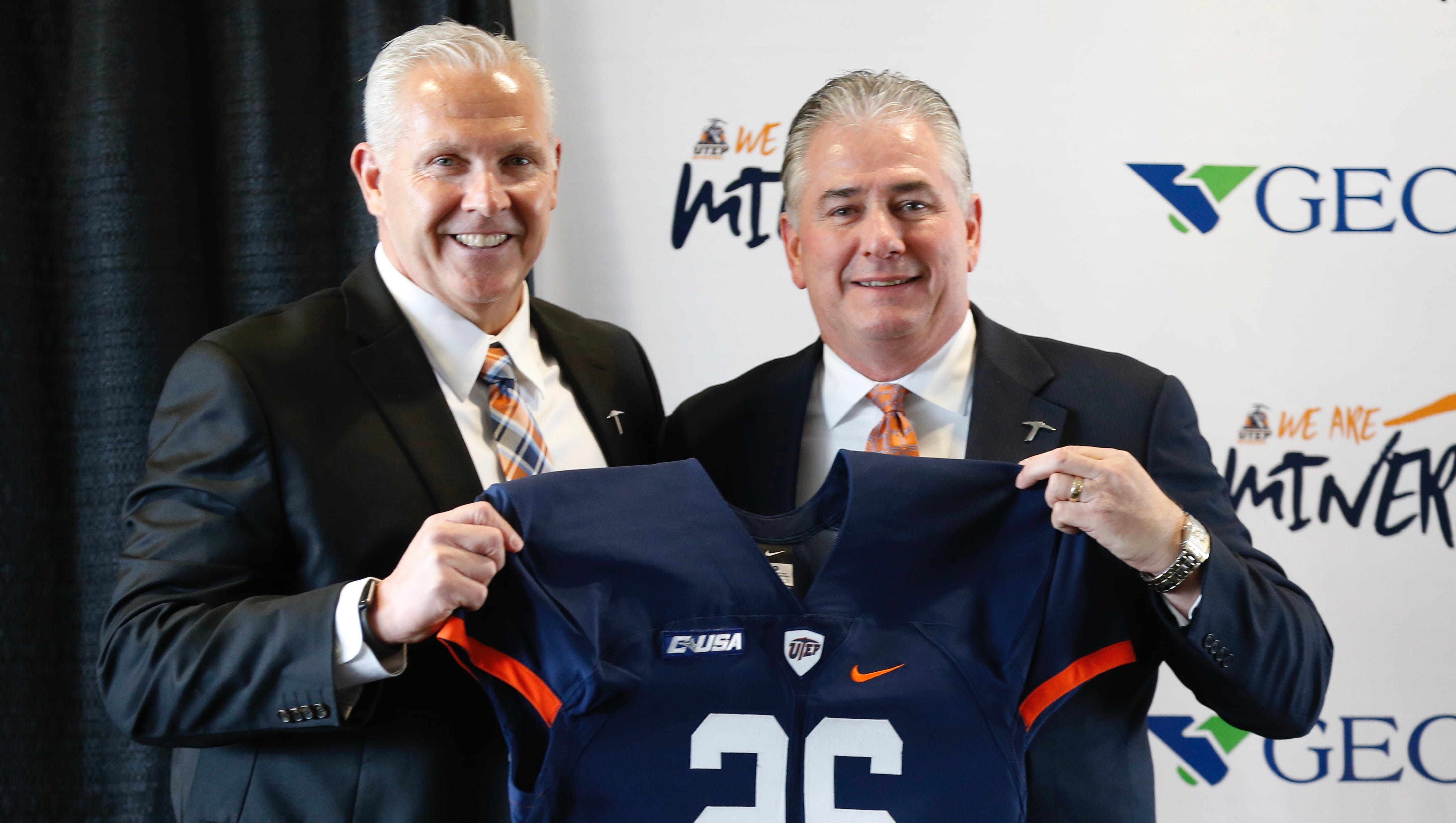 Dana Dimel Settles In As UTEP Football Coach