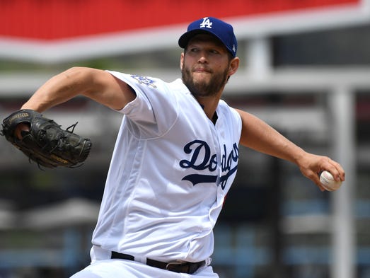 April 15: Clayton Kershaw, Dodgers, 12 vs. Diamondbacks