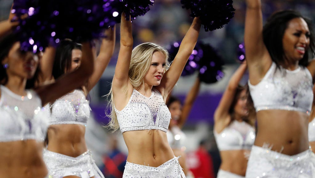 College Cheerleader Caught Having Sex - NFL cheerleading is sexist and demeaning to women. Reform it or end it.