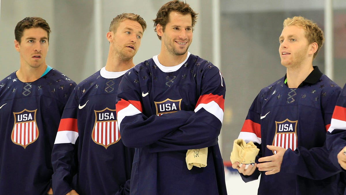 USA Hockey Olympic camp roster