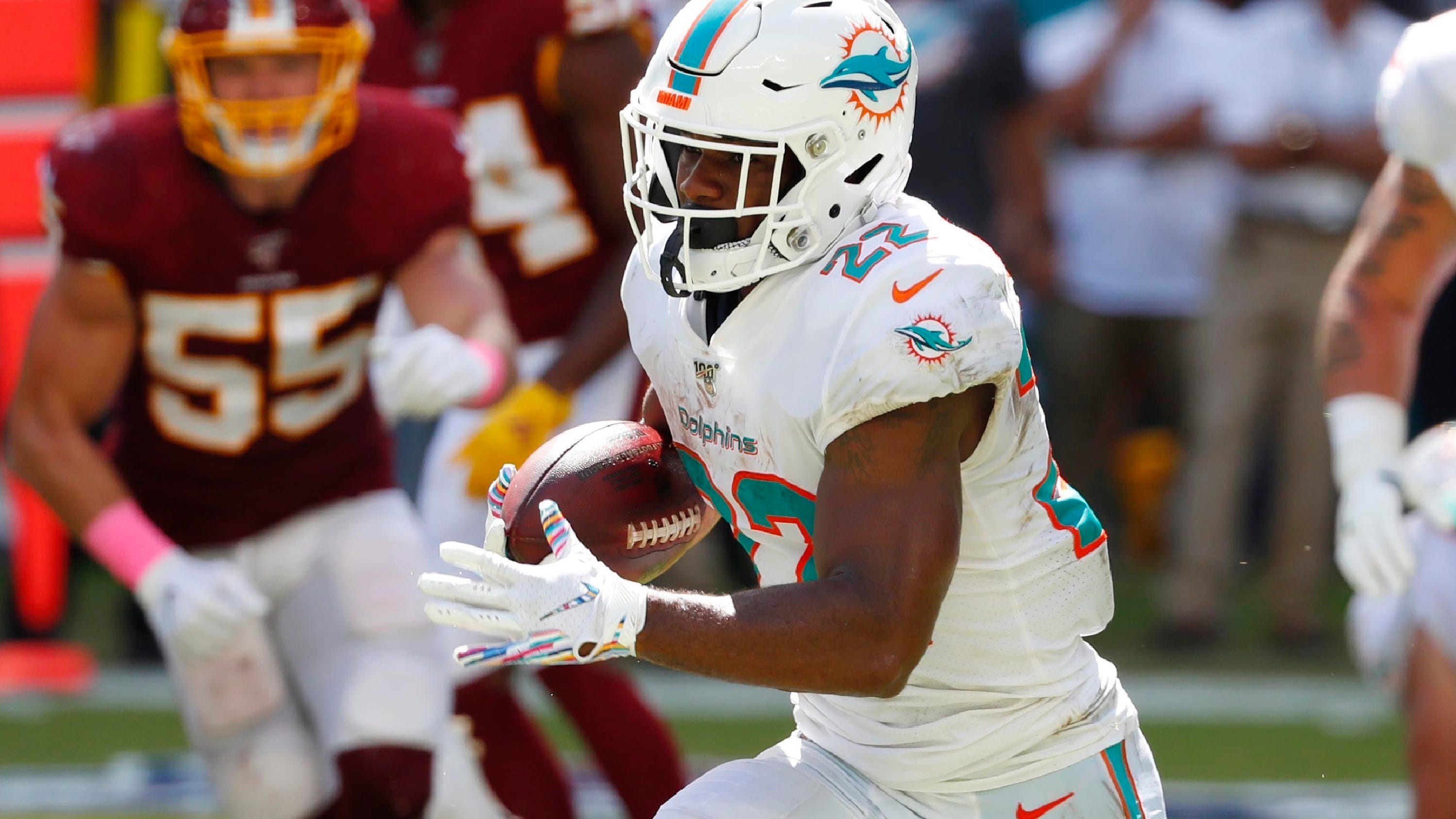 Mark Walton Dolphins Rb Suspended After Three Offseason Arrests