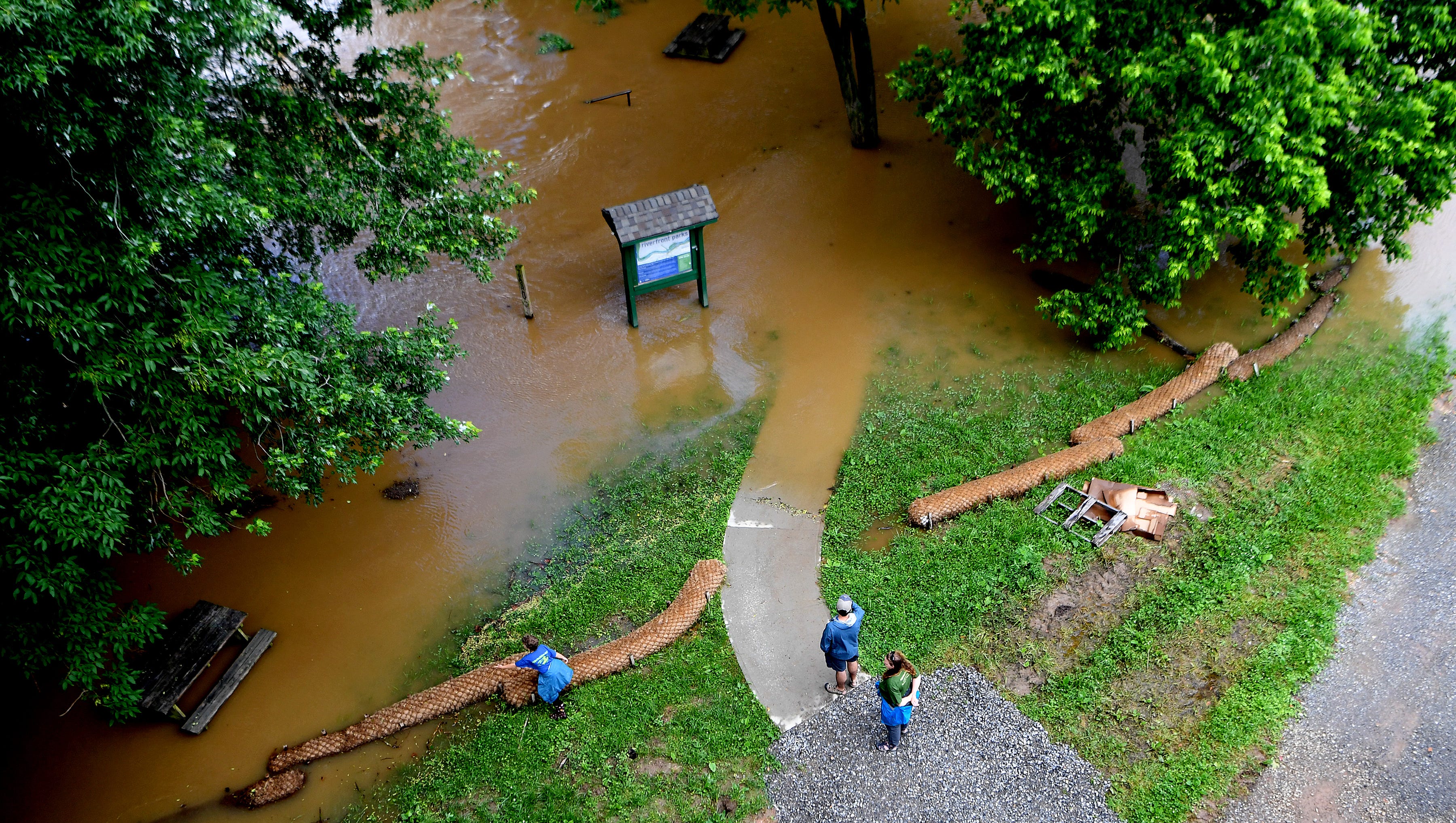 Alberto WNC Flooding North Carolina Faces More Rain As Storm Lingers   636632870650409695 Flooding RiverArtsDistrict 001.JPG