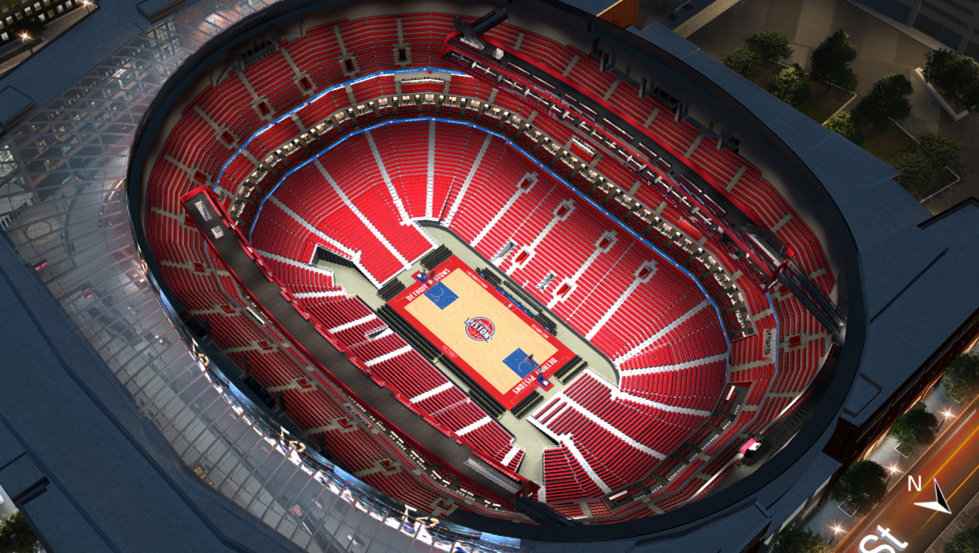 Take a look: Detroit Pistons' virtual tour of Little Caesars Arena