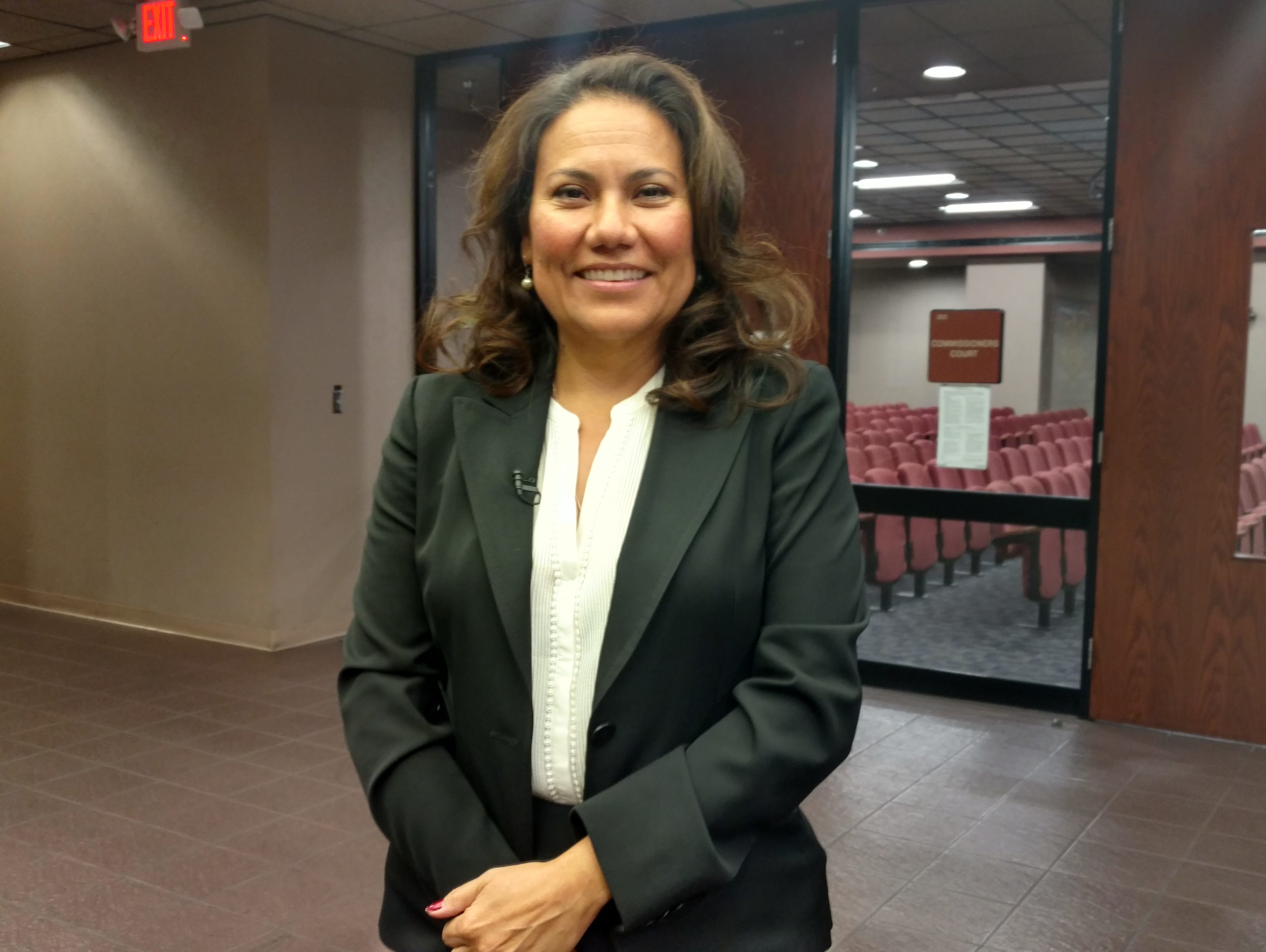 County Commissioners, County Judge Veronica Escobar