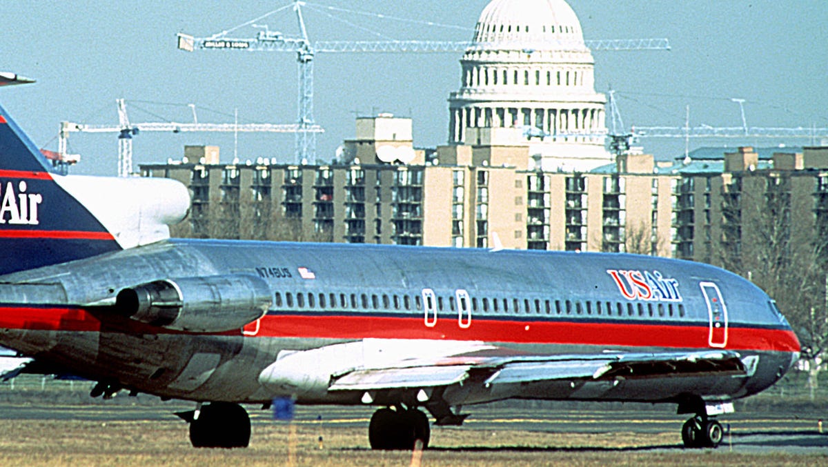 A Look At Some Of Us Airways Airplane Liveries From The Past 35 Years