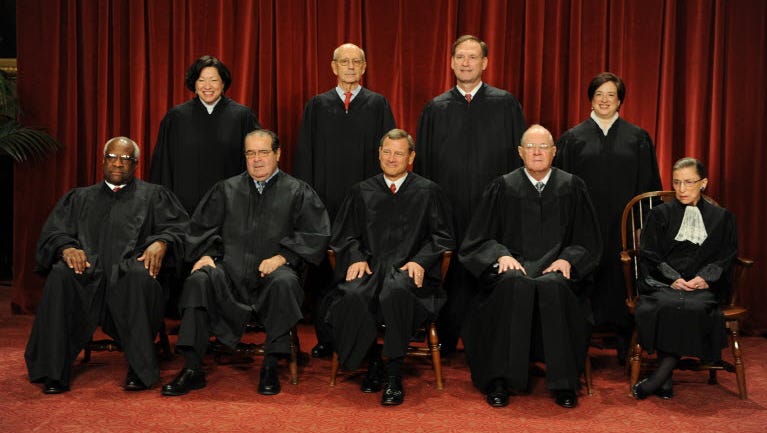 history of supreme court justices